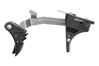 Overwatch Precision curved FALX trigger upgrade kit for GLOCK 43, 43X, and 48.